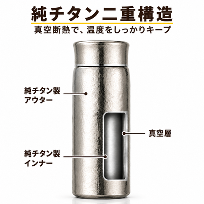 HITOIKI™ 純チタン二重構造